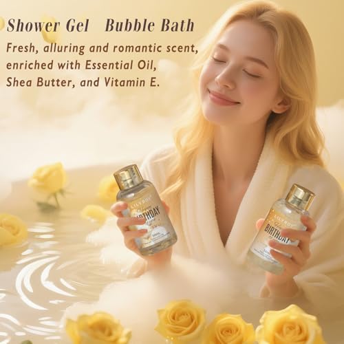 24Pcs Birthday Gifts - Happy Birthday Presents Bath Spa Gift Set for Women - Image 4