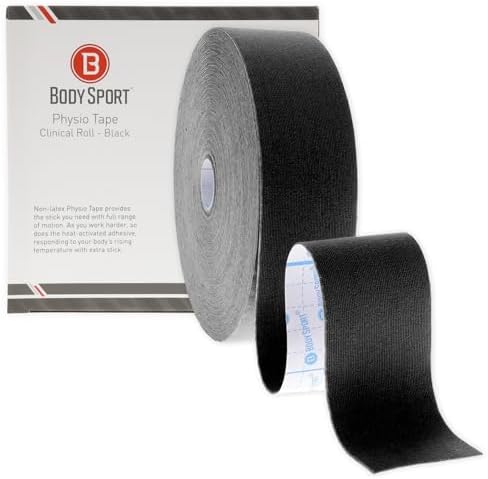 Body Sport Physio Tape, Kinesiology Tape to Support Muscles and Joints by BodySport