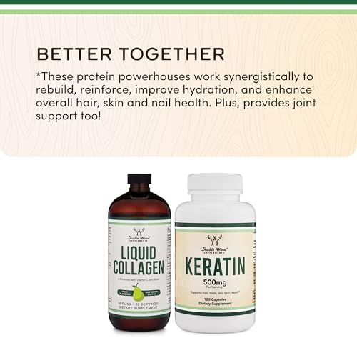 Liquid Collagen 2,500mg, Types 1 + 3, Skin, Hair + Nails, 32 Servings - Image 5