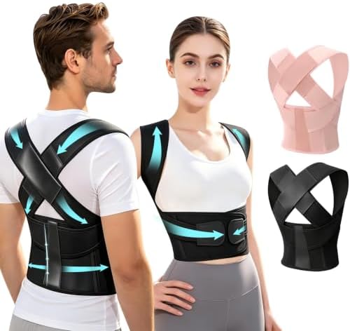 Posture Corrector for Women Men Back Shoulder Support Back Brace by Jnxuoq
