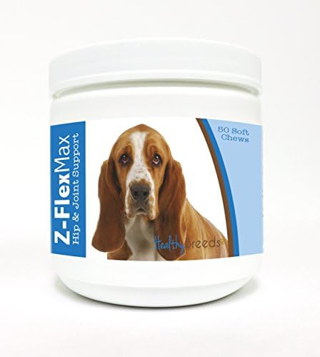 Healthy Breeds Basset Hound Z-Flex Max Hip and Joint Soft Chews 50 Count by HealthyBreeds