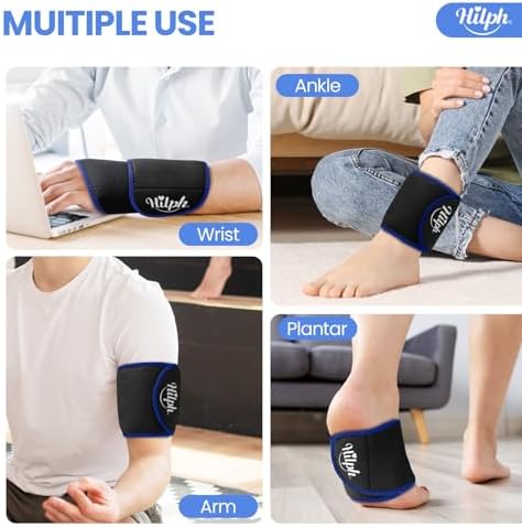 Hilph Wrist Ice Pack Wrap, Carpal Tunnel Relief Wrist Brace with Gel Pack - Image 3