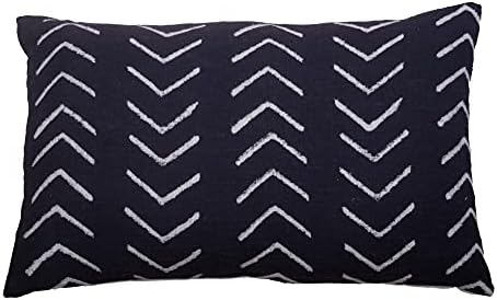 Trade Star Mudcloth Cushion Cover 100% Cotton Pillow Cover for Couch Throw Pillow Case Black for Bedroom Decorative Luxurious Living Room Pillow Case Home Decor Designer Handcrafted Fall Decor Case by TradeStar
