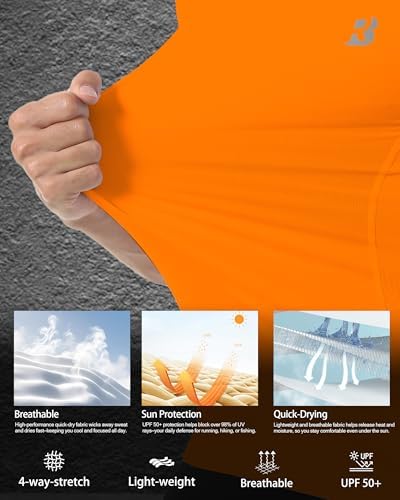 Roadbox Compression Shirt Men Short Sleeve, Cool Dry Base Layer Athletic Undershirts, Workout T-Shirt for Sports Gym Running - Image 5