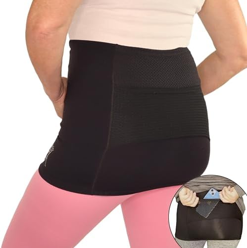 Alki Active® Hip Pain Relief Compression Band for Women - for Sciatic Nerve, Hip Flexor Strain, Torn Labrum, Arthritis, Bursitis, EDS, Fibromyalgia (Small) - Image 2
