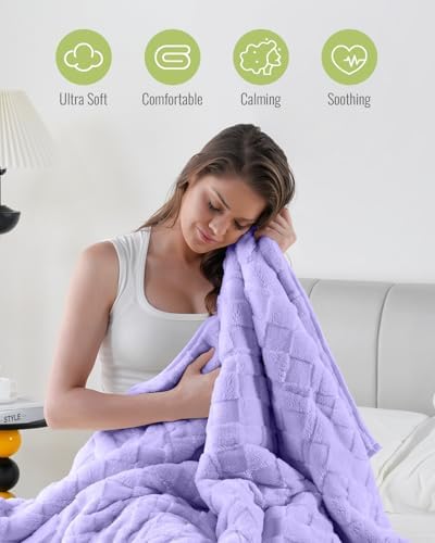 Uttermara Weighted Blankets for Adults Queen Size, 20lbs 60x80 inches - Image 6