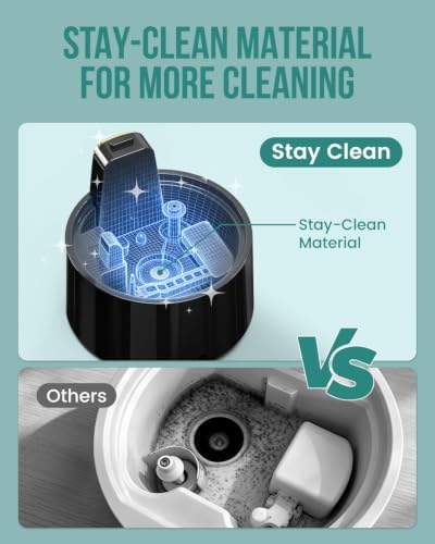 YOKEKON Humidifiers for Bedroom,1.06Gal(4L) Dishwasher Safe Design,Easy to Clean,Stay Clean Material,Top Fill,Night Light,Aroma Diffuser,Humidity,Timer,Sleep Mode,3 Level Mist,360° Nozzle,Home,Black - Image 4