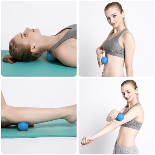 WOVTE Massage Lacrosse Ball Therapy for Sore Muscles Myofascial Release - Image 4