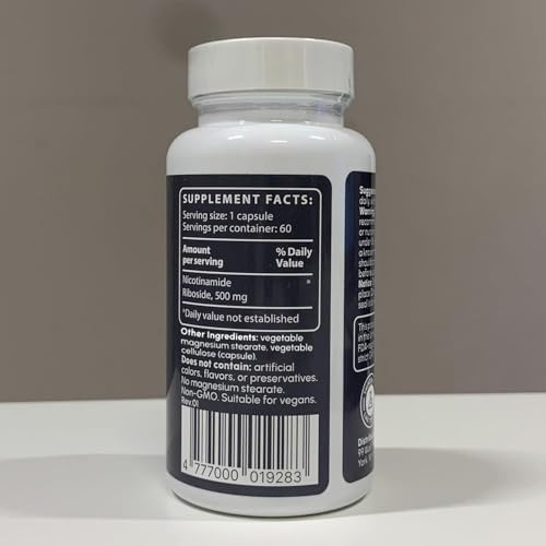 partiQlar NR Supplement Nicotinamide Riboside NAD+ Booster - 60 Capsules - Image 4