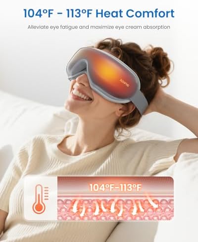 RENPHO Eyeris 1 Eye Massager with Heat, Heated Massage Eye Mask - Image 2