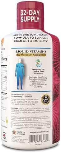 Joint Complete Premium- Liquid Joint Supplement w/Glucosamine, Chondroitin, MSM, Hyaluronic Acid – for Bone, Joint Health - 96% Max Absorption– 32oz, 32 serv - Image 3