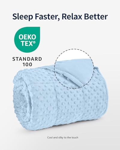 Mr. Sandman Weighted Blanket for Adults, Queen Size 15 lbs, 60 x 80 Inches - Image 3