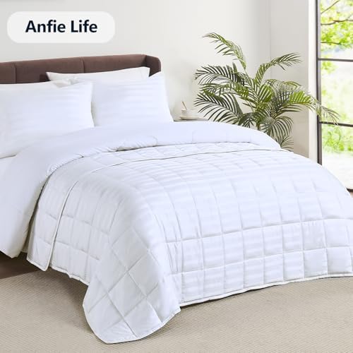 Weighted Blanket Kids (36"x48" 5lbs),Ultra Soft and Cozy Cooling Weighted Blanket Kids,Heavy Blanket with Machine Washable Soft Blanket, Ivory - Image 4