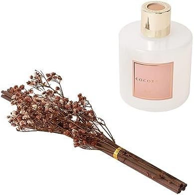Cocorrína Reed Diffuser Sets- Satin Rose Scented Diffuser with Sticks Home Fragrance Reed Diffuser for Bathroom Shelf Decor - Image 4