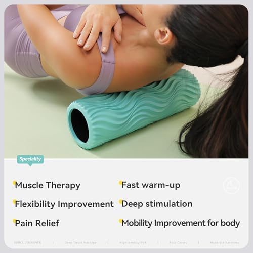 SUBCULTUREPICK 15" Foam Roller - Medium Density Deep Tissue Muscle Massage - Image 4
