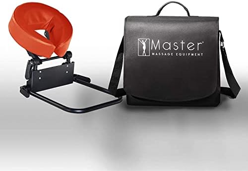 Master Massage Home Massage Kit Professional, Adjustable Headrest & PU Face Cushion for Private Masseuse, Face Down Mattress Top Massage Kit Family Use (Cinnamon) - Image 5