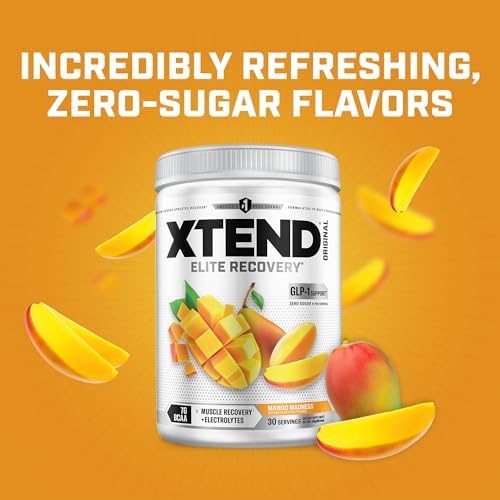 Xtend Original BCAA Powder with Zero Sugar, Mango Madness, 30 Servings - Image 5