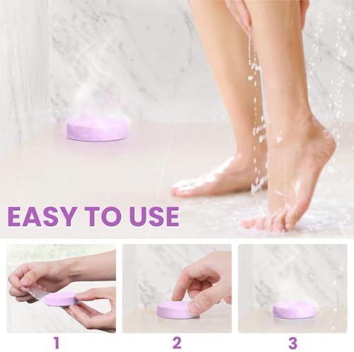 CalmNFiz Shower Steamers Aromatherapy Self Care Gifts 8 Pack Set, Purple - Image 6