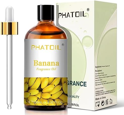PHATOIL Banana Fragrance Oil for Diffuser Aromatherapy 3.38FL.OZ - Image 2