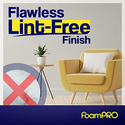 FOAM PRO 00165 4-Inch Roller Oils and Clears Refills, Fine Finish, 2-Pack - Image 7