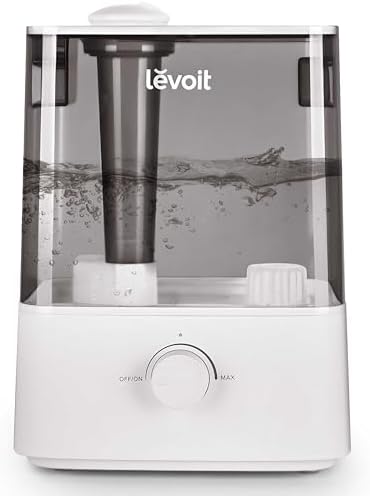 Levoit Classic300 Ultrasonic Top Fill Humidifier, Extra Large 6L Tank, 60H by Unknown