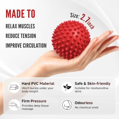 Lacrosse Massage Ball Spiky Ball Set - Image 3