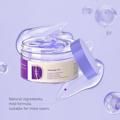 2 PCS Joint Gel Purple Gel, Purple Relief Soothing Massage Cream, Joint Activities Throughout The Body, Effective Soothes for Knees, Hands, Lumbar, Neck and Shoulders - Image 3