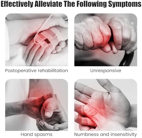 Rehabilitation Robot Gloves for Stroke Recovery Hemiplegia Finger Hand Function Rehabilitation Therapy Arthriti Glove (Right Hand XL) - Image 4