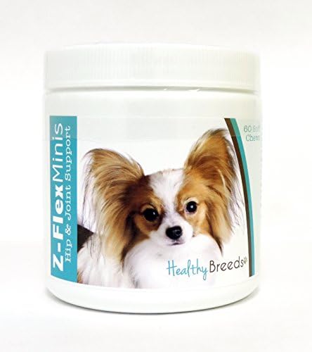 Healthy Breeds Papillon Z-Flex Minis Hip and Joint Support Soft Chews 60 Count by HealthyBreeds