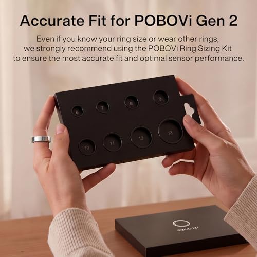 POBOVi Gen 2 Sizing Kit - Size Before You Buy Gen 2 - Unique Sizing, Not Standard Ring Sizing - Image 3