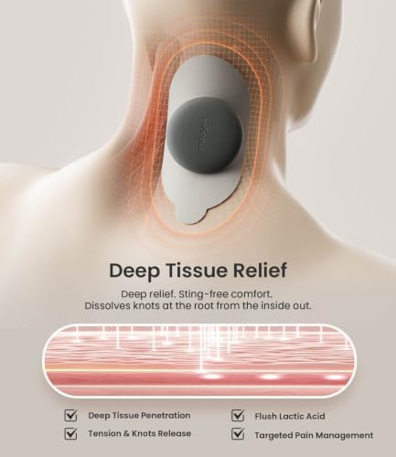 Wireless TENS Unit Muscle Stimulator, App-Controlled Deep Tissue Muscle Stimulator with 18 Massage-Inspired Modes for Pain Relief, Soreness, Back, Shoulders, Arms & Legs - Image 5