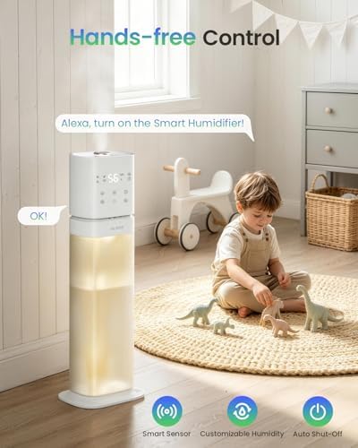 Humidifiers for Bedroom 2.1Gal/8L, Smart Humidifier for Large Room - Image 4
