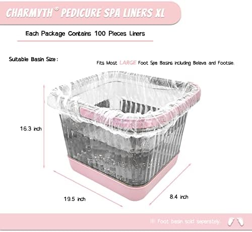 Pedi Guard Bath Liners, 100 Count, XL - Image 2