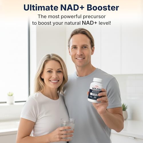 NMN Supplement 1000 mg Pure Nicotinamide Mononucleotide - NAD Precursor for Energy, Cellular Renewal & Longevity Support - Mitochondrial Support 120 Capsules - Vegan, Non GMO, Gluten Free - Image 2