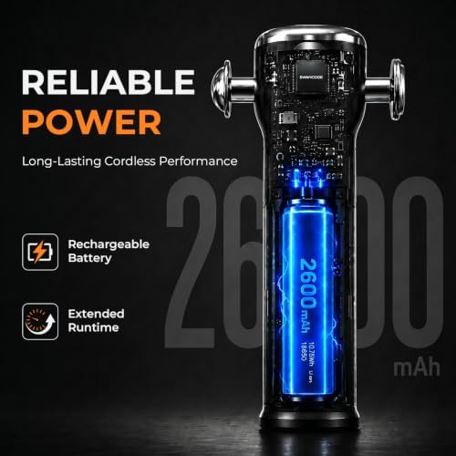 2026 Upgraded Therapy Massager - Handheld Deep Tissue Vibration Massager for Full Body Pain Relief & Fascial limitation & Treats Sensitive Areas | Pressure Point Massage Tool - Image 5