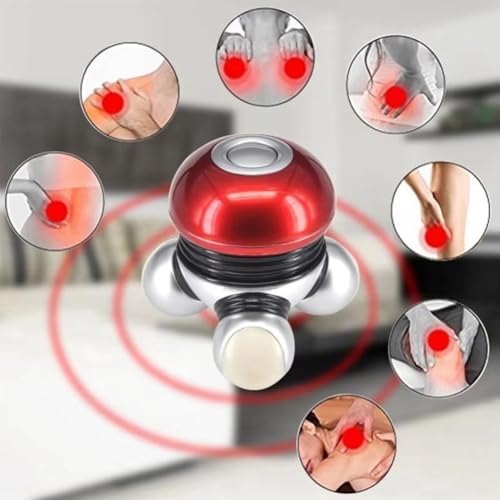 Mini Handheld Massager Portable Vibrating Body Massager (Blue) - Image 6