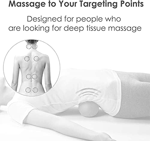 Peanut Massage Ball Roller, Double Lacrosse Ball, Acupoint Myofascial Release Muscle Knot Relaxer Mobility Trigger Point for Physical Therapy Self Deep Tissue Manual Massager Equipment Tool Set - Image 4