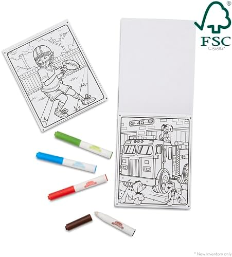 Melissa & Doug On The Go Magicolor Coloring Pad: Adventure - 18 Coloring Pages and 4 Markers - Image 6
