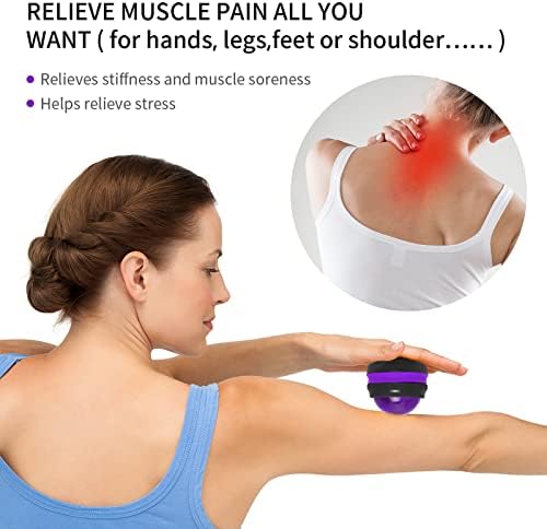 Coolrunner Massage Ball, Manual Roller Massager, Handheld Self Massage - Image 6