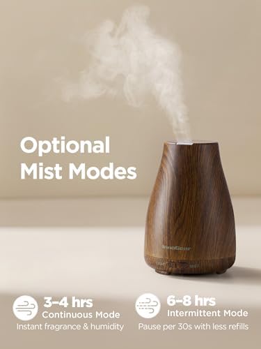 InnoGear Essential Oil Diffuser Ultrasonic Diffusers for Home Scent, Bronze - Image 3