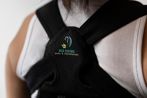 Back Brace Posture Corrector for Spine Support and Pain Relief, Black, Sizes S, M, L, 1 Unit (Medium) - Image 5