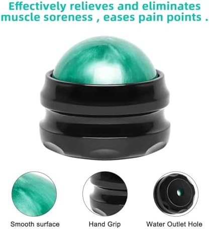 WOVTE Massage Ball, Lacrosse Balls, Self Massage Tool for Sore Muscles, Shoulders, Neck, Back, Foot, Body, Deep Tissue, Trigger Point, Muscle Knots, Yoga and Myofascial Release (Green) - Image 6