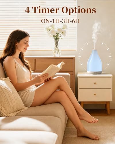 300ml Essential Oil Diffuser for Home Office Room - Image 4