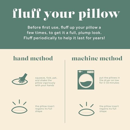 ComfyDown 14x16 Throw Pillow Insert, Down & Feather Fill, 100% Cotton Cover, Made in USA – Premium Soft Decorative Pillow Form Sham Stuffer for Bed, Sofa & Couch - Image 4