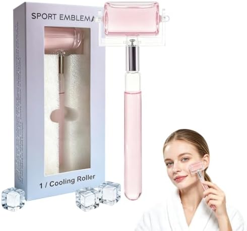 Ice Roller for Face and Eye Reduce Puffiness & Soothe Skin by SportEmblema