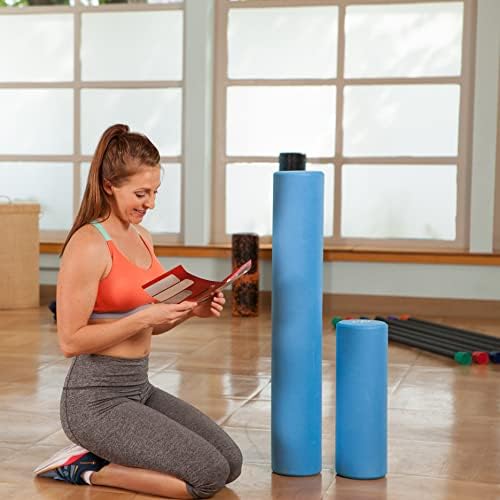 JFIT High Density Smooth EVA Foam Roller - Made in Taiwan - Multiple Size Options Available - Exercise, Massage, Muscle Recovery, Round Foam Roller - Image 6