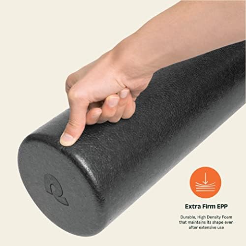 Retrospec Relief Foam Roller High-Density EPP Extra Firm Round Foam Roller for Exercise, Massage Yoga, Pilates and Post Workout Muscle Recovery - Image 5