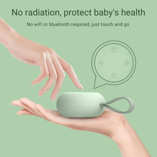 Portable Baby Sound Machine & Essentials for Babies & Kids-Mint - Image 6