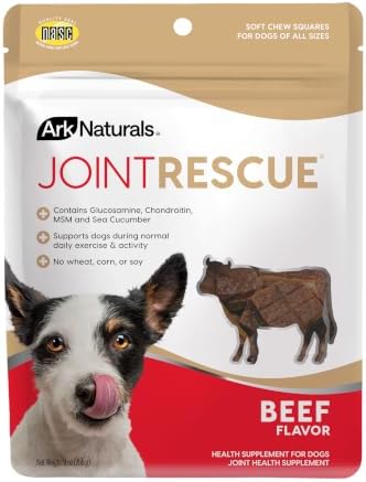 Ark Naturals Joint Rescue Supplement Dog Chews - Beef Flavor by ARKNATURALS