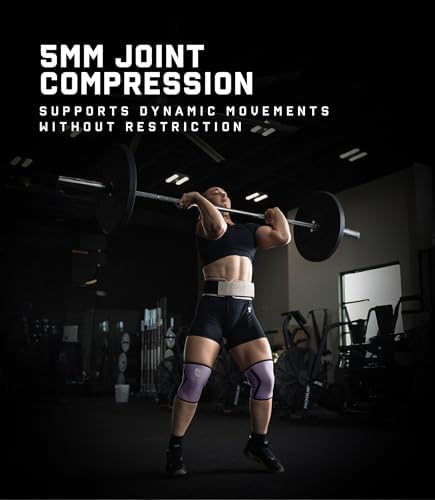 Gymreapers 5MM Knee Sleeves for Weightlifting, Squats, Powerlifting, and Functional Training – Compression Knee Support for Men & Women – Joint Protection & Recovery – Pair - Image 3